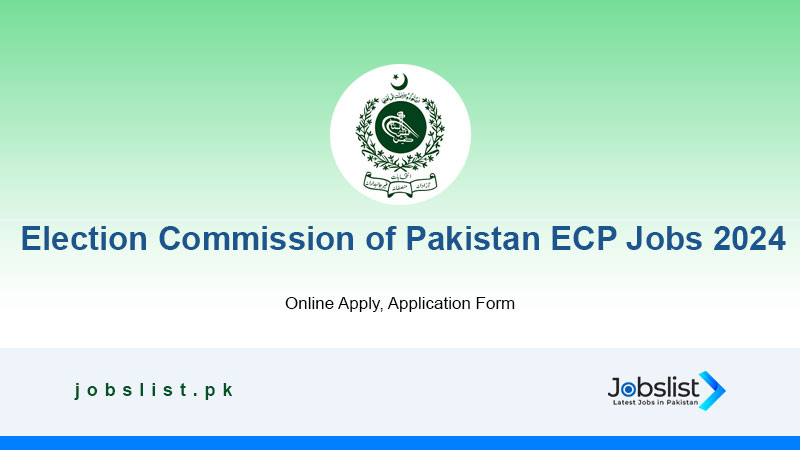 Election Commission of Pakistan Jobs 2024 Apply Online