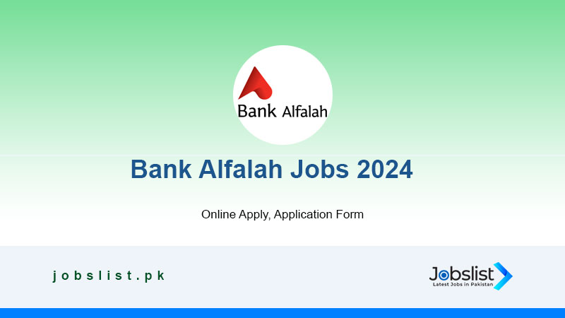 Bank Alfalah Jobs 2024 Apply Online - JobsList