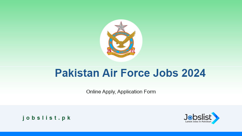 PAF Jobs Online Apply 2024, Civilians in Pakistan Air Force