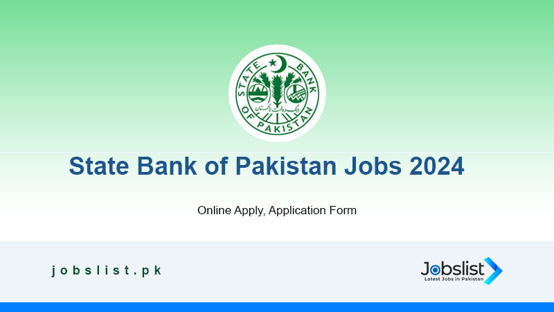 State Bank of Pakistan SBP Jobs 2024 Online Apply